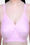 Maroon Clothing Double Layered Non Wired Full Coverage Minimiser Bra (Pack of 2) - Multicolor — thumbnail 5